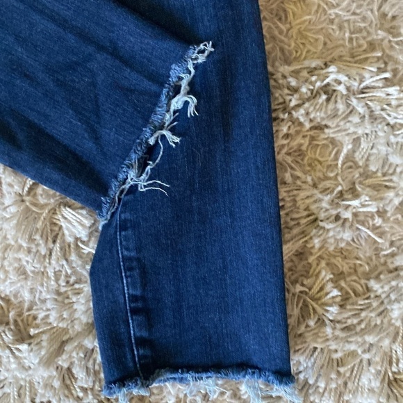 AG Adriano Goldschmed Prima Dark Blue Slim Cigarette Ankle Jean Women’s Size 25R - Picture 5 of 9